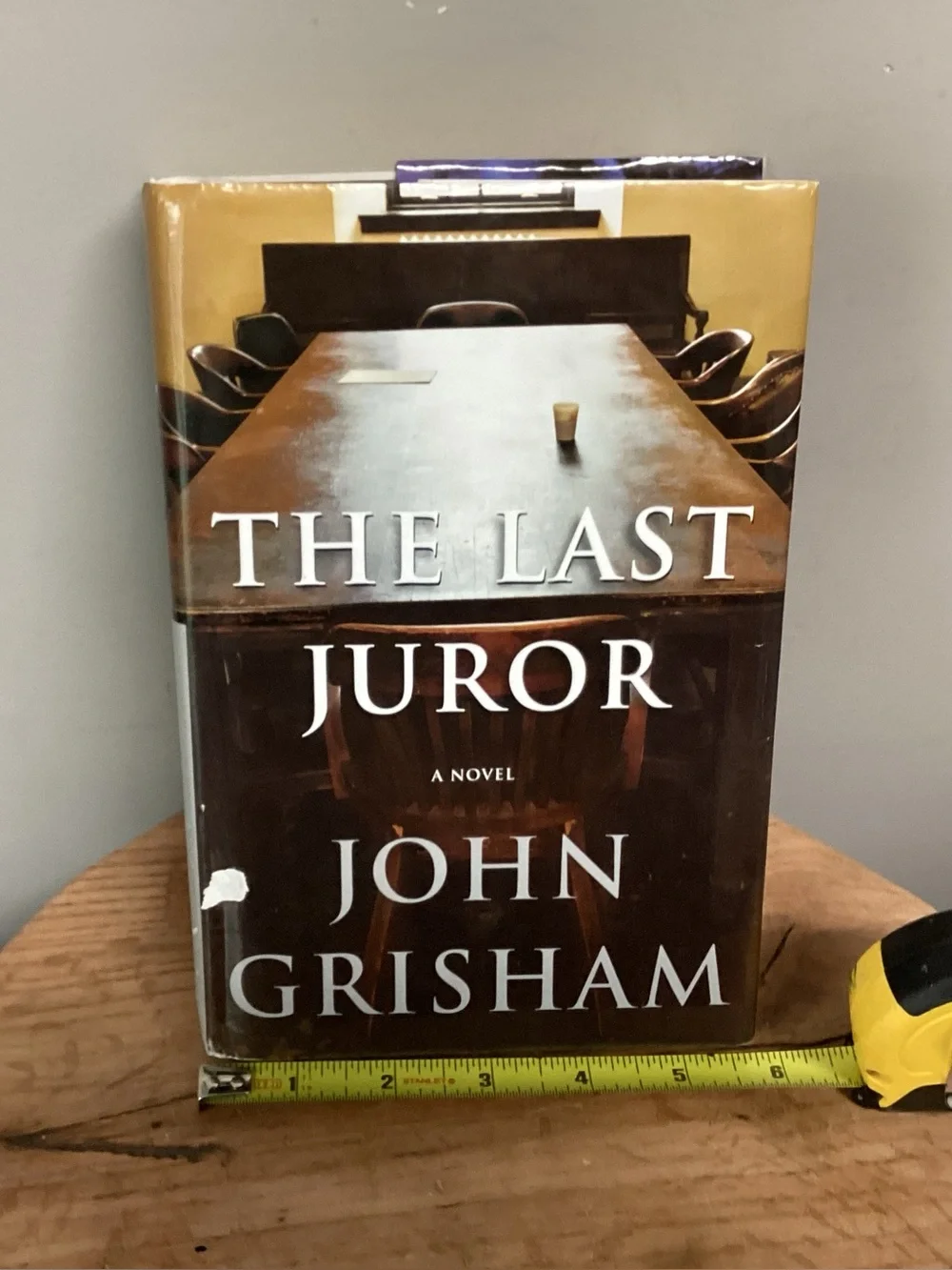 🟡 2/$10 - The Last Juror - John Grisham - Hardcover / Hardback Novel - Vintage